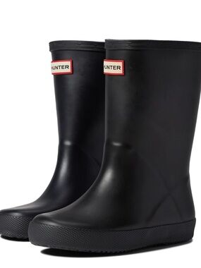 Hunter Little Kids Black Original Rain Boots